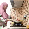 Kabinet dapur mantan istri Daus Mini 