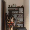 Glenca Chysara rak penyimpanan di dapur