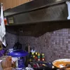 Area Sink yang Menampilkan Aktivitas Sehari-hari