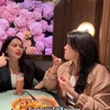 Potret Davina Karamoy Ketemu Alice Norin Si \&#039;Kembaran\&#039;