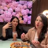 Potret Davina Karamoy Ketemu Alice Norin Si \&#039;Kembaran\&#039;