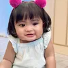 Dek Cunda Tampil Imut dengan Poni Depan 