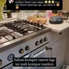 Detail kompor dapur Dian Sastrowardoyo