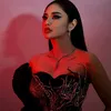 Dewi Perssik Pakai Gaun Hitam