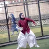 Dian Ayu Main Padel Baju Daerah