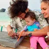 Potret Djiwa Anak Nadine Chandrawinata Main di Laut