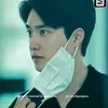 Doh Kyungsoo di Bandara Menuju Indonesia