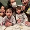 Donna Harun Quality Time Bareng Anak Cucu