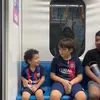 Potret El Barack Anak Jessica Iskandar ke CFD Naik MRT