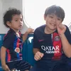 Potret El Barack Anak Jessica Iskandar ke CFD Naik MRT