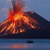 krakatau, anak gunung krakatau, tsunami krakatau