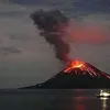 krakatau, anak gunung krakatau, tsunami krakatau