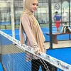 Inara Rusli rutin berolahraga padel