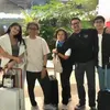 Ferry Maryadi Antar Leya Princi ke Bandara Mau ke Busan