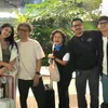 Ferry Maryadi Antar Leya Princi ke Bandara Mau ke Busan