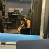 lee chae min saat gym pamer otot gede