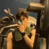 lee chae min mirror selfie