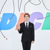 Potret Ganteng Onew SHINee di Preskon \&#039;Dice