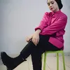 putri anne istri arya saloka hijab jadi sorotan