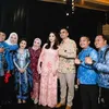 momen Nagita Slavina dan Raffi Ahmad saat Kondangan ke Kalimantan