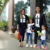 Choky Sitohang dan Keluarga