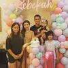 Potret Choky Sitohang dan Keluarga