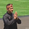 Potret Iko Uwais Pencak Silat di Depan Prabowo