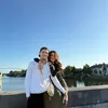 Jennifer Coppen &amp; Justin Hubner di Belanda