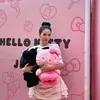 Jisoo BLACKPINK hadiri event Hello Kitty