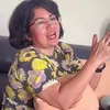Potret Joy Tobing Nonton Bon Appetit, Your Majesty