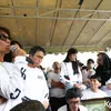 Kaka Slank di Pemakaman Bunda Iffet 