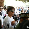 Kaka Slank di Pemakaman Bunda Iffet 