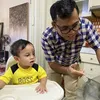 Potret Kebersamaan Baby Gala dengan Opa Faisal