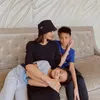 foto natasha dewanti dan anak-anak