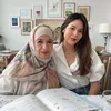 Raisa Duduk Bersama Ibu