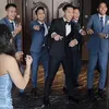 Potret Momen Jojo Bareng Groomsmen dan Bridesmaid