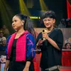 April dan Itab DA7 di panggung Indosiar.