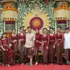 Potret keluarga Anang, Kris Dayanti, Aaliyah di pernikahan kakak Sarah Menzel