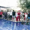  Irish Bella dan Haldy Sabri Seru Lomba 17 Agustus Bareng Timnya