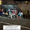 Potret Keluarga Nycta Gina Makan di Emperan Bareng Baby Sitter