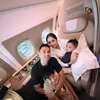 Potret Keluarga Raffi Ahmad di Pesawat Menuju New York