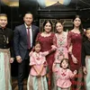 Keluarga Yudhoyono Kompak di Resepsi Rasyid Rajasa