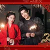 Dilraba Dilmurat dan Arthur Chen main kembang api