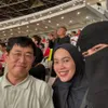 Lee Kyung Kyu Nonton Pertandingan Timnas Indonesia