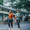 Alya Rohali dengan Anaknya Olahraga Lari
