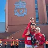 Lesti Kejora Nonton Pertandingan Liverpool