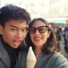 Dian Sastro ke Jepang Bareng Keluarga
