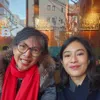 Dian Sastro ke Jepang Bareng Keluarga