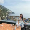 Farah Quinn Liburan Italia Suami