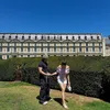 Potret Liburan Jefri Nichol dan Ameera Khan di Paris